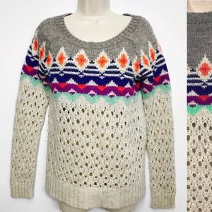 AMERICAN EAGLE TOP KNIT SWEATER SZ S
